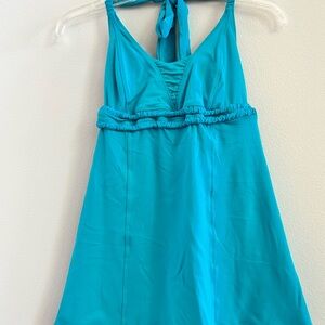 lululemon athletica Turquoise Halter Top